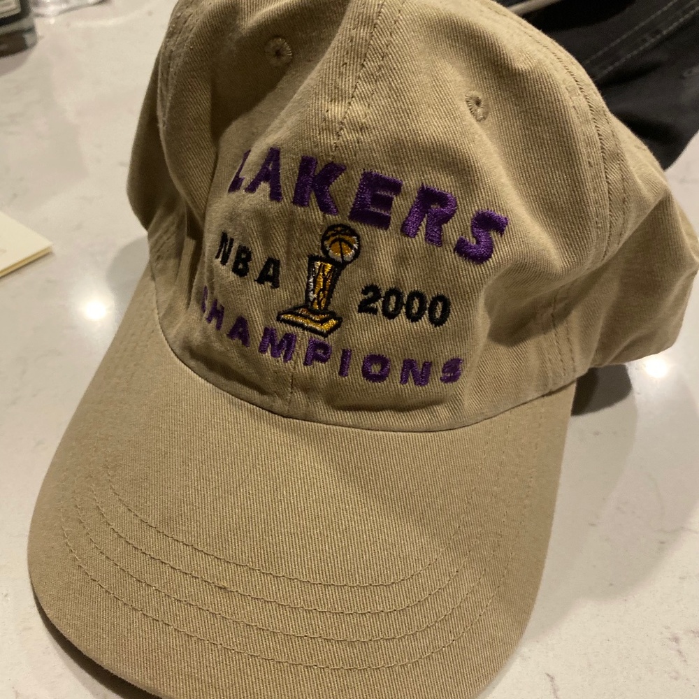 2000 Los Angeles Lakers Championship cap Never Worn